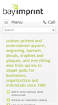 Mobile Screenshot of bayimprint.com